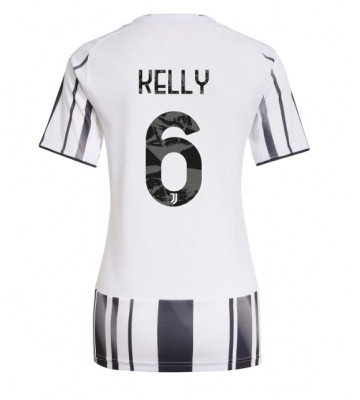Juventus Lloyd Kelly #6 Replik Heimtrikot Damen 2025-26 Kurzarm